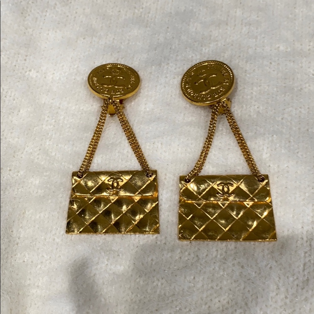 Authentic Chanel earrings